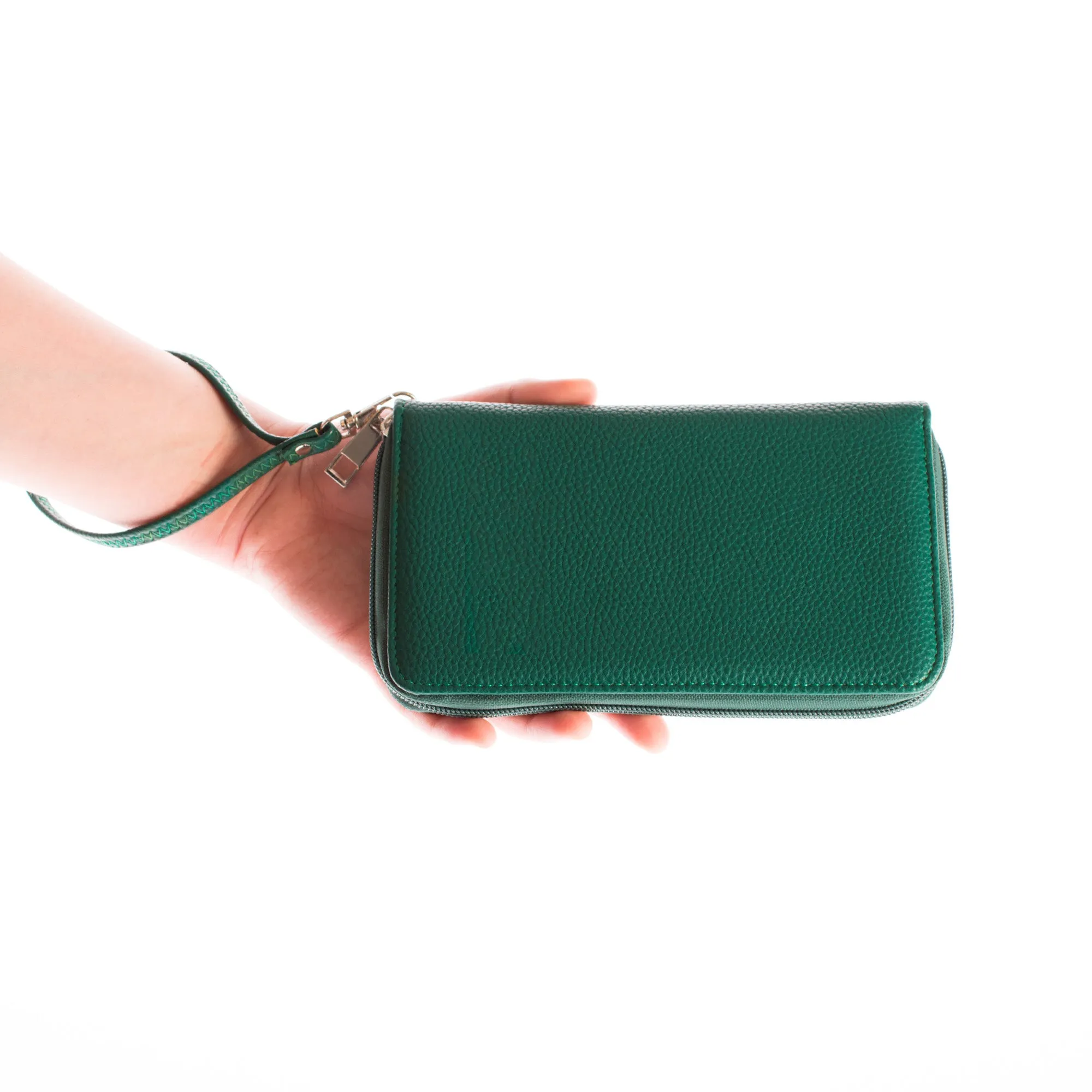 North Dakota State University Zip Organizer Wallet Pebble