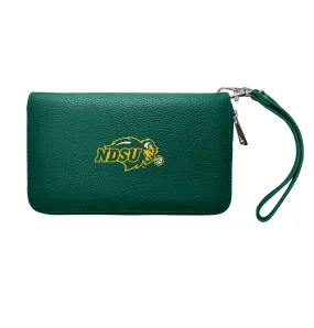 North Dakota State University Zip Organizer Wallet Pebble