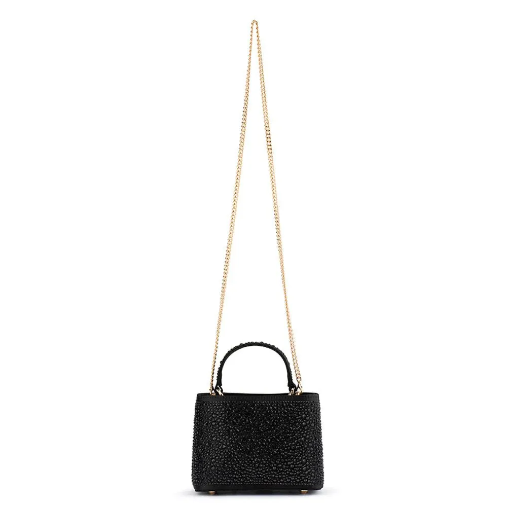 OB6484 DANIELLA HOTFIX TOP HANDLE BAG