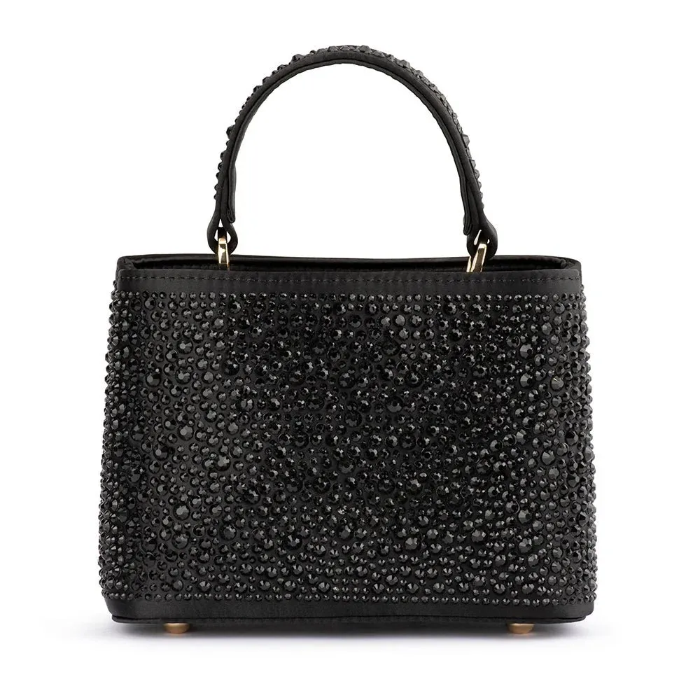 OB6484 DANIELLA HOTFIX TOP HANDLE BAG