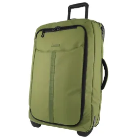 Pierre Cardin Soft Shell Trolley Bag Cabin 54cm - Olive