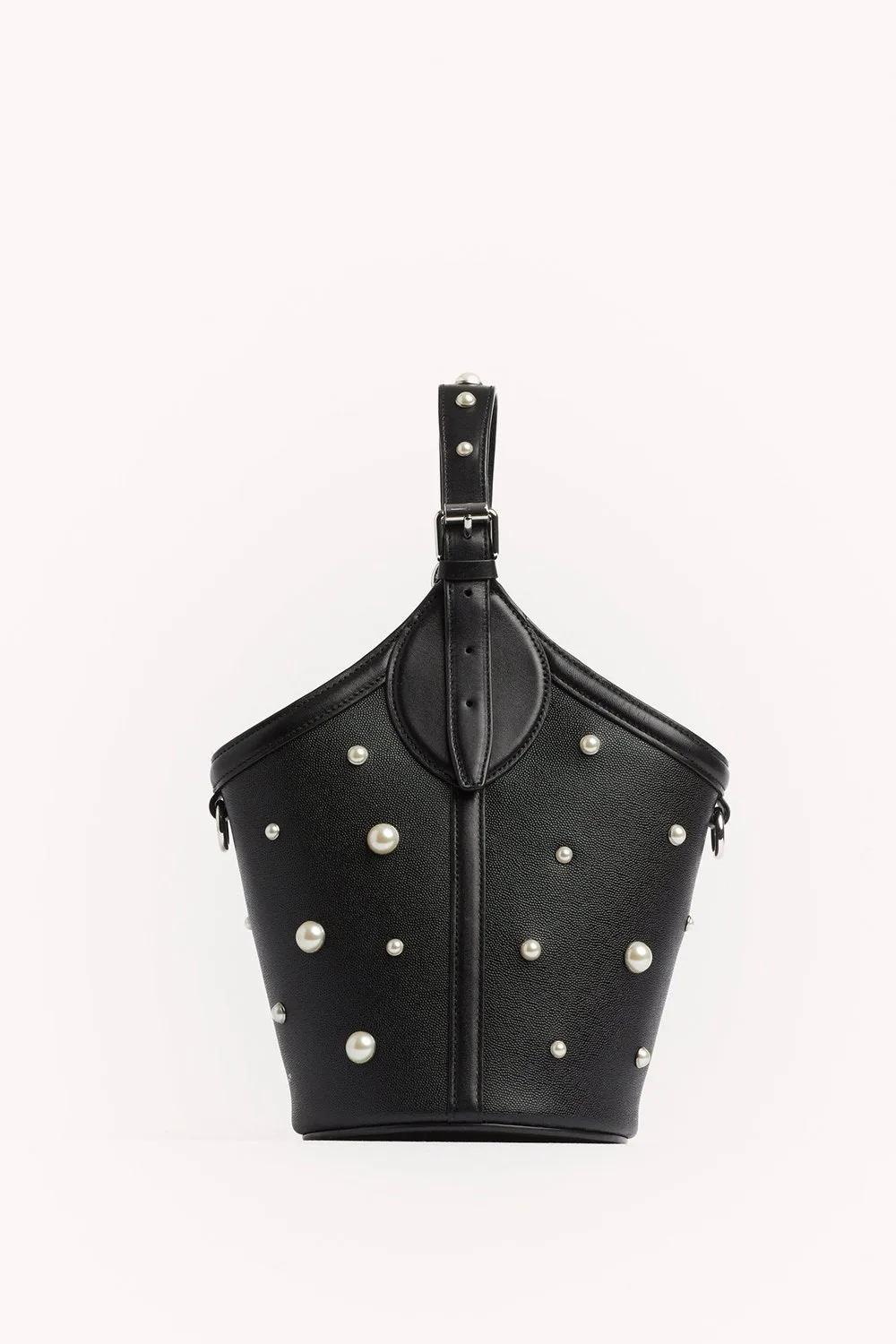 Pippa Top Handle with Pearl Studs