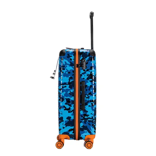 Premium Quality ABS Hard Shell Urban Camouflage Print Spinner Suitcase with Built in Lock - 28 Inch