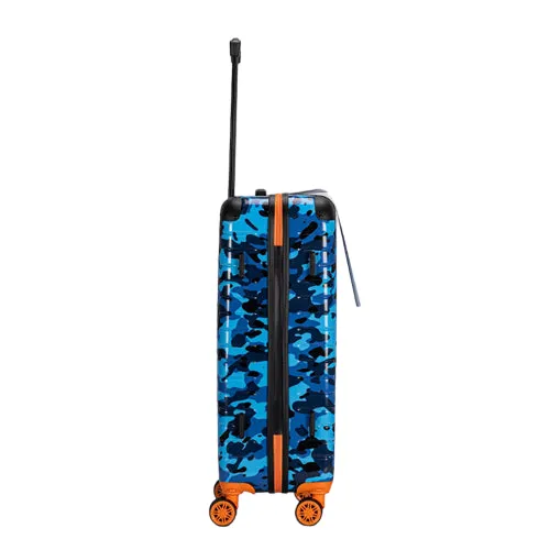 Premium Quality ABS Hard Shell Urban Camouflage Print Spinner Suitcase with Built in Lock - 28 Inch