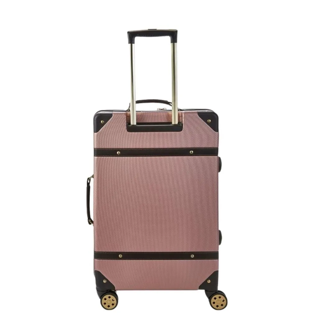 Rock Vintage 78cm Large Hardsided Luggage - Pink