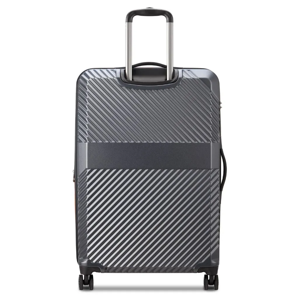 Securitech By Delsey Patrol 75.5cm Large Exp Hardsided Luggage - Grey