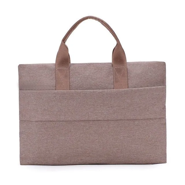 Simplicity Canvas Briefcases Womens Laptop Bag Notebook Handbag