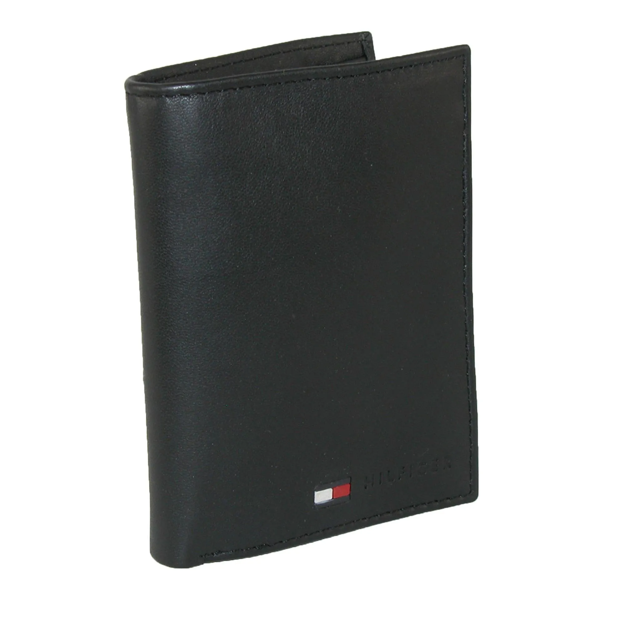 Tommy Hilfiger Men's Leather Stockton Credit Card Organizer Wallet