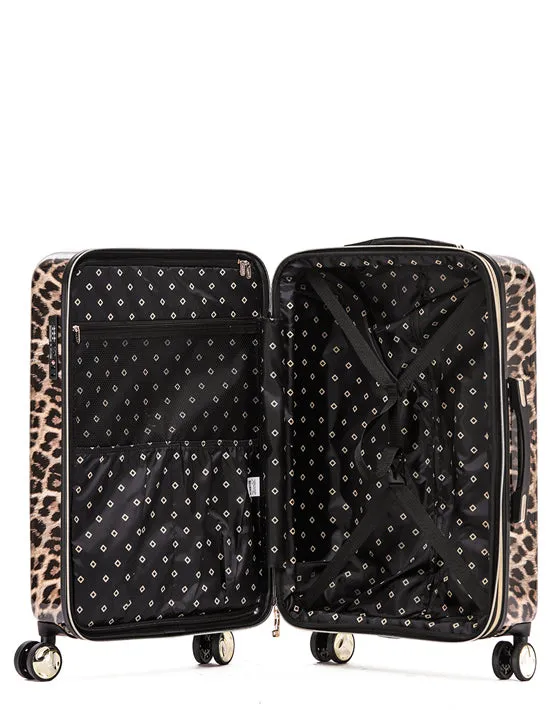 Tosca Luggage Leopard Hard Trolley Case Sets