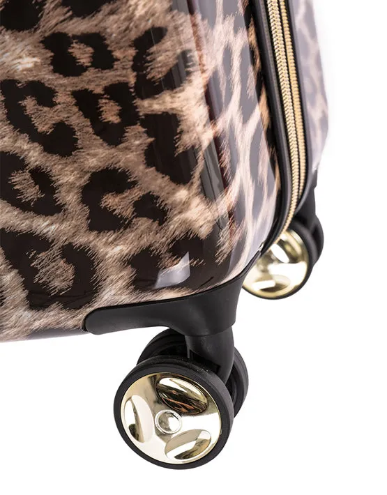 Tosca Luggage Leopard Hard Trolley Case Sets