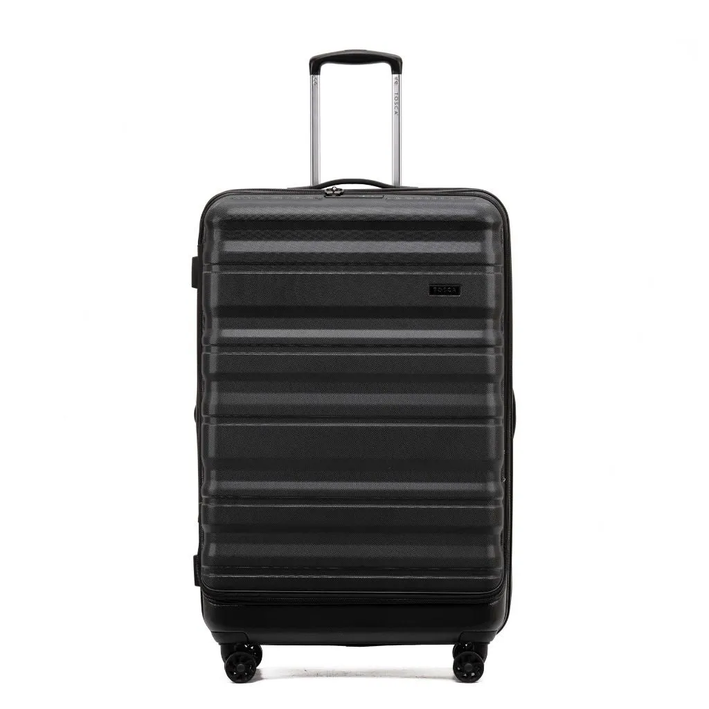 Tosca Sub Zero 2.0 3 Piece Hardsided Luggage Set - Black