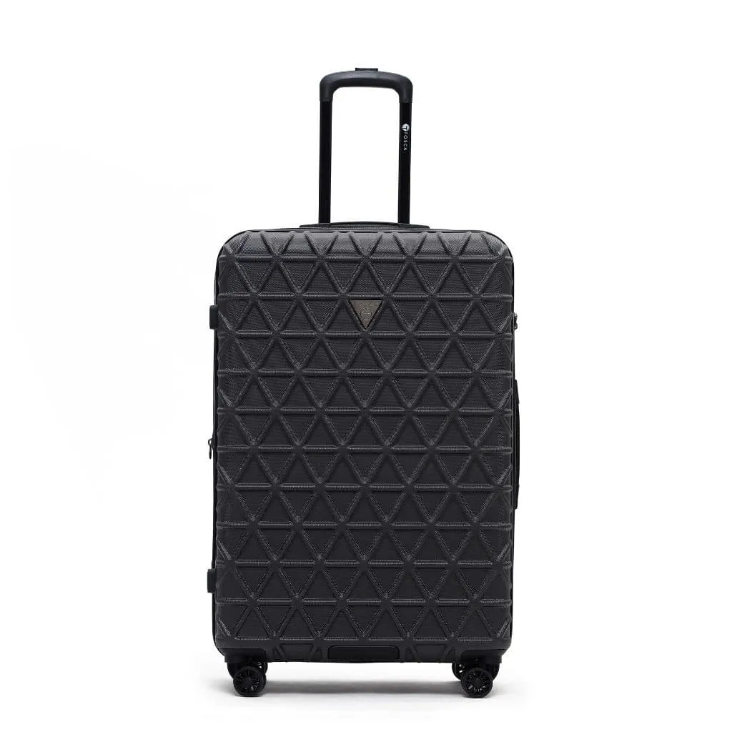 Tosca Triton Large 74cm Hardsided Spinner Expander Luggage Charcoal