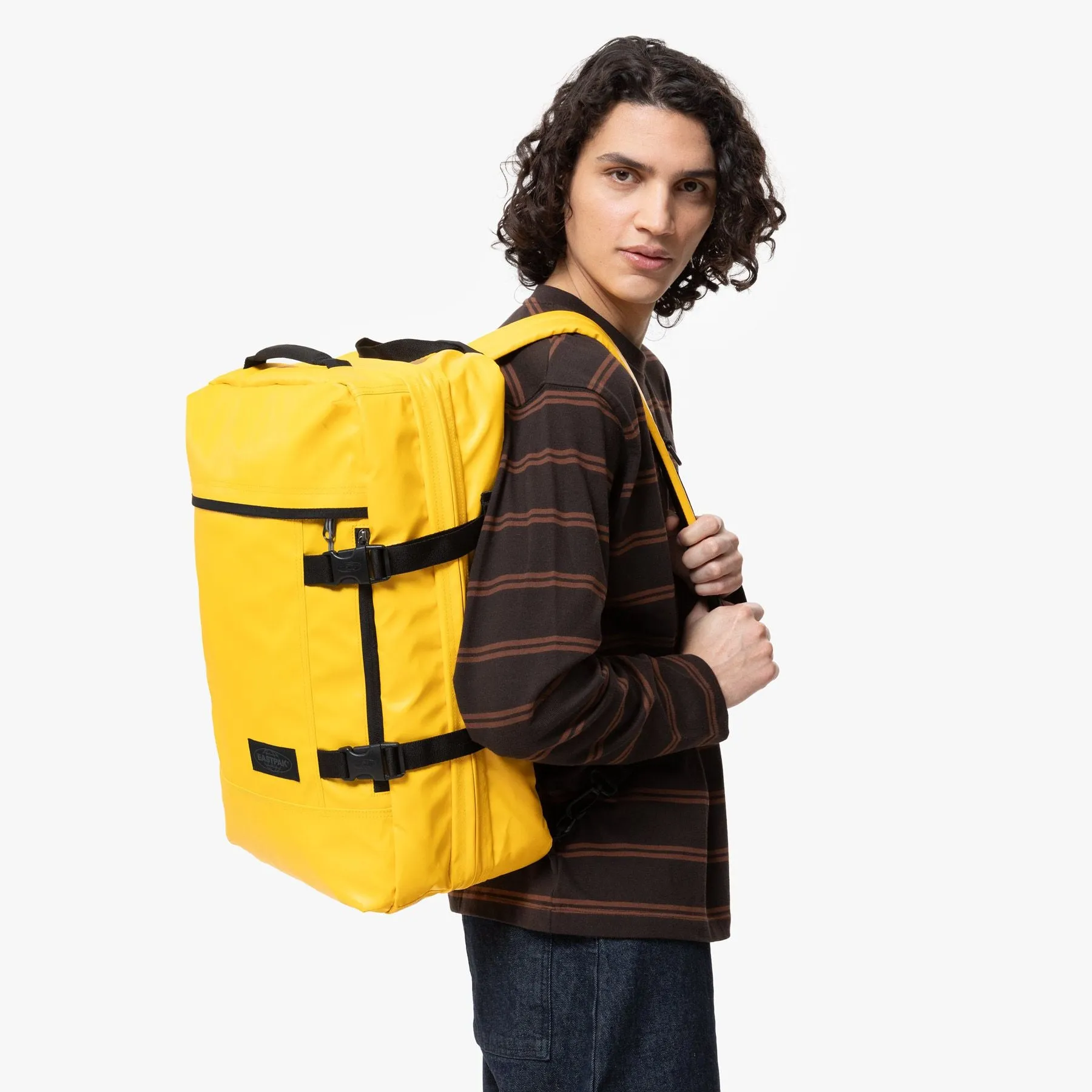 TRAVELPACK Large backpack with laptop sleeve - Tarp Yolk