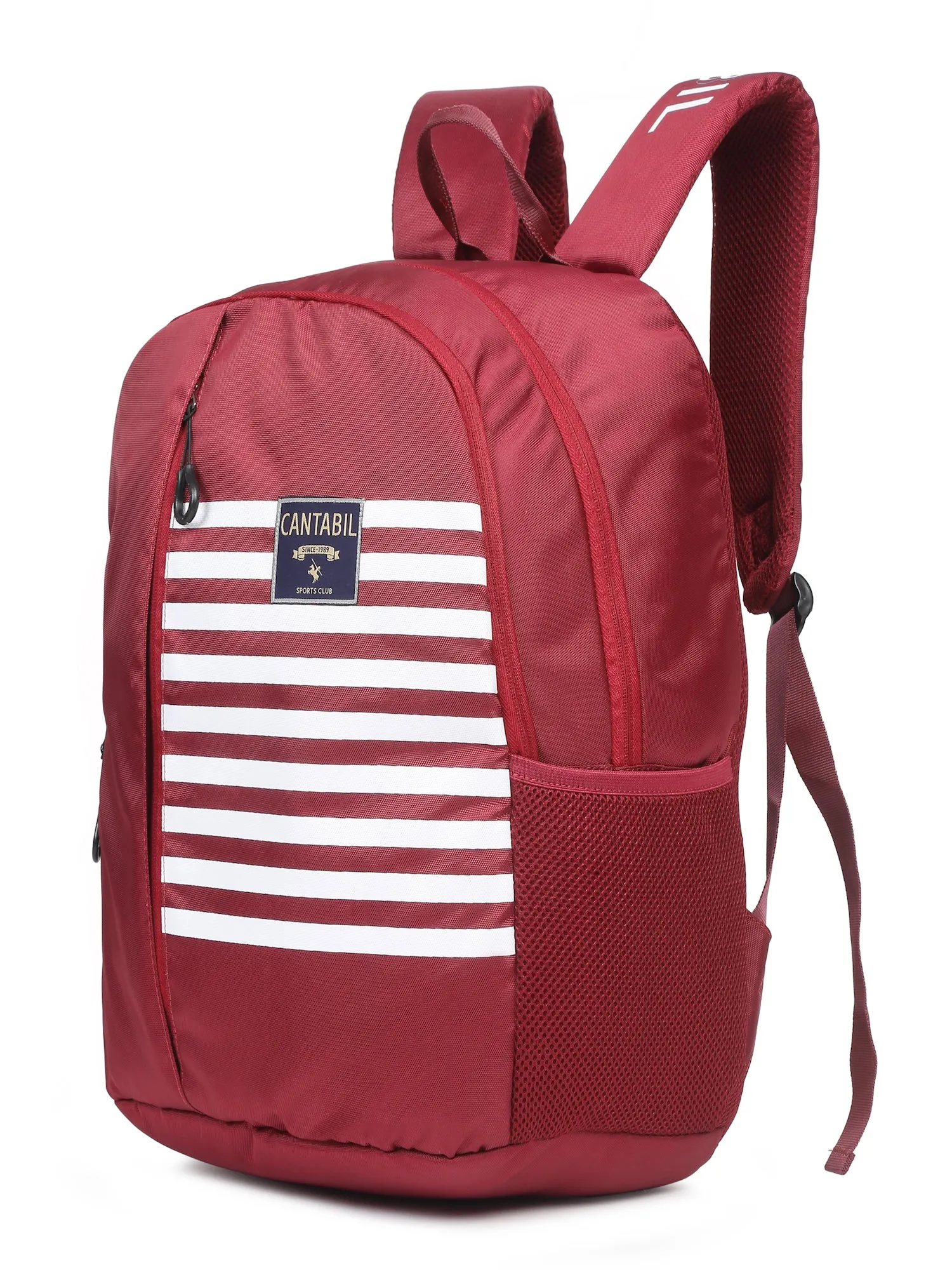 Unisex Maroon Casual Back Pack