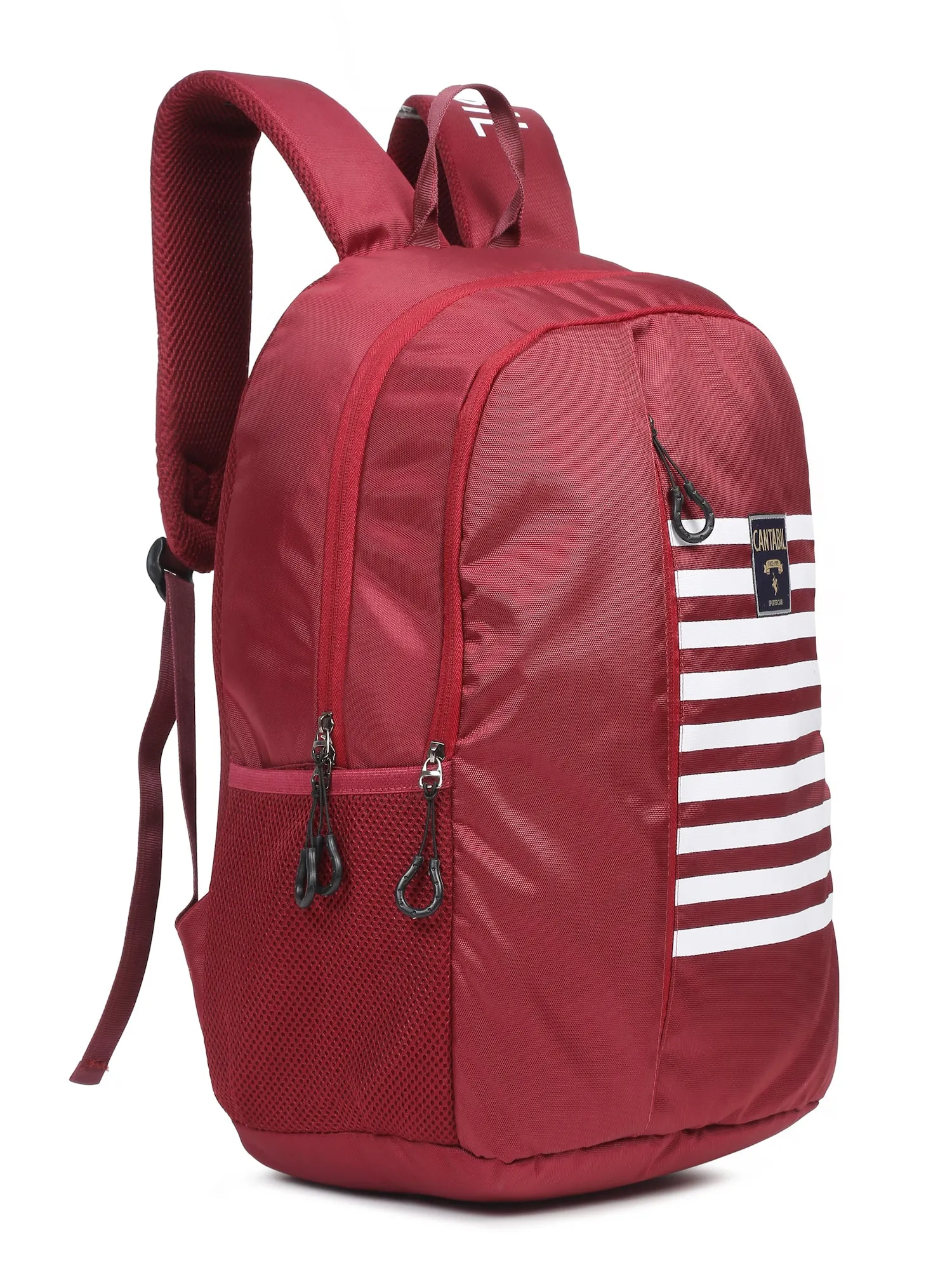 Unisex Maroon Casual Back Pack