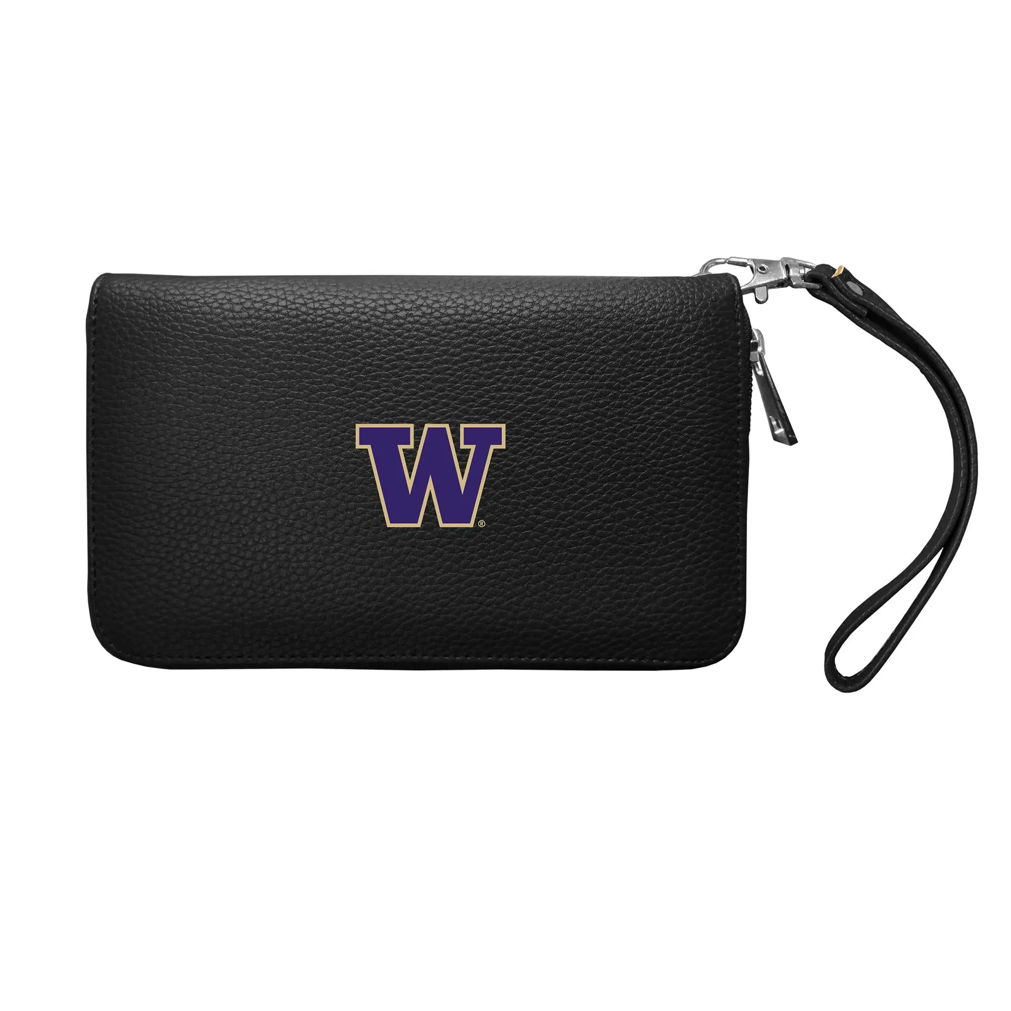 University of Washington Zip Organizer Wallet Pebble