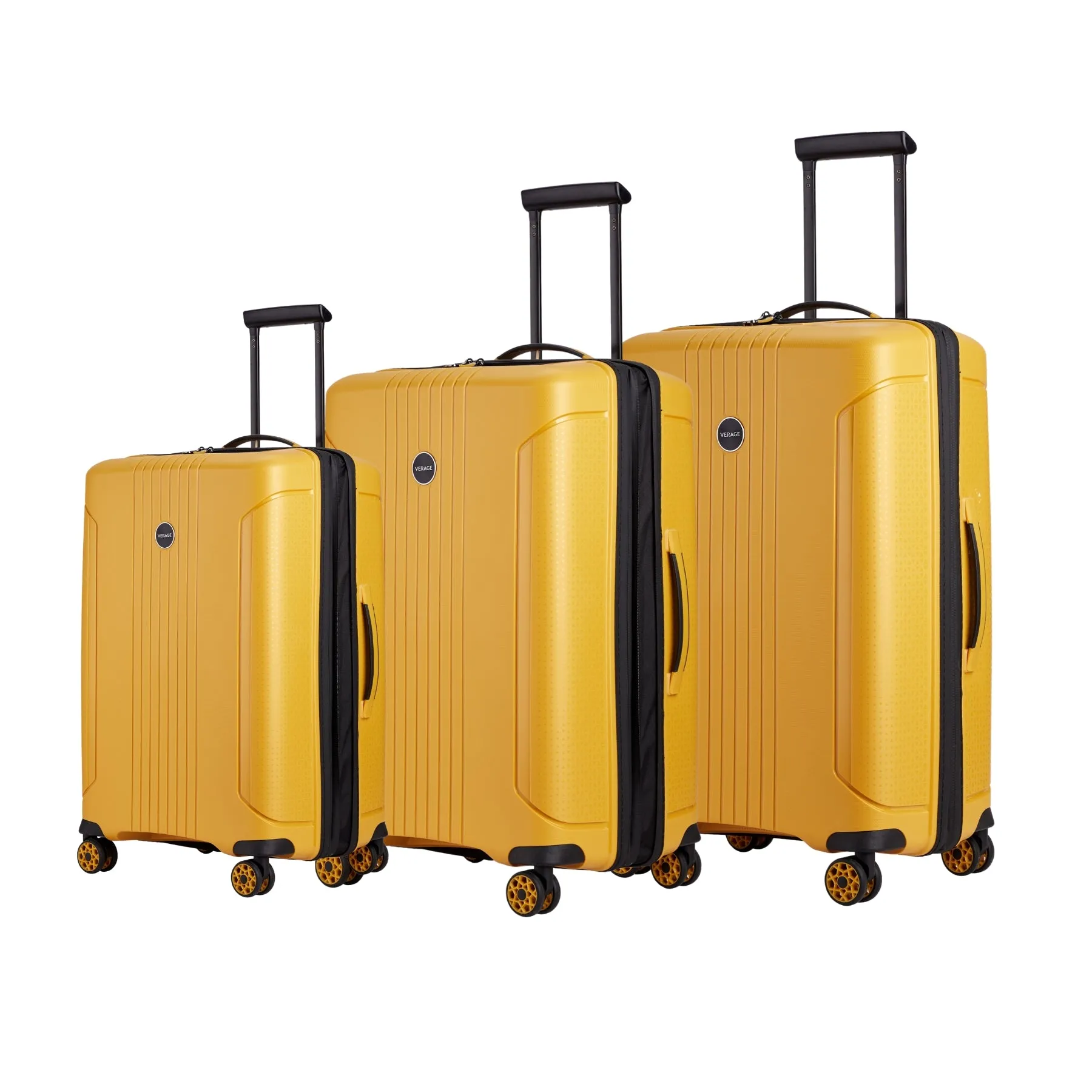 Verage London Hardside Luggage 3 Piece Set (20"   25"   29")