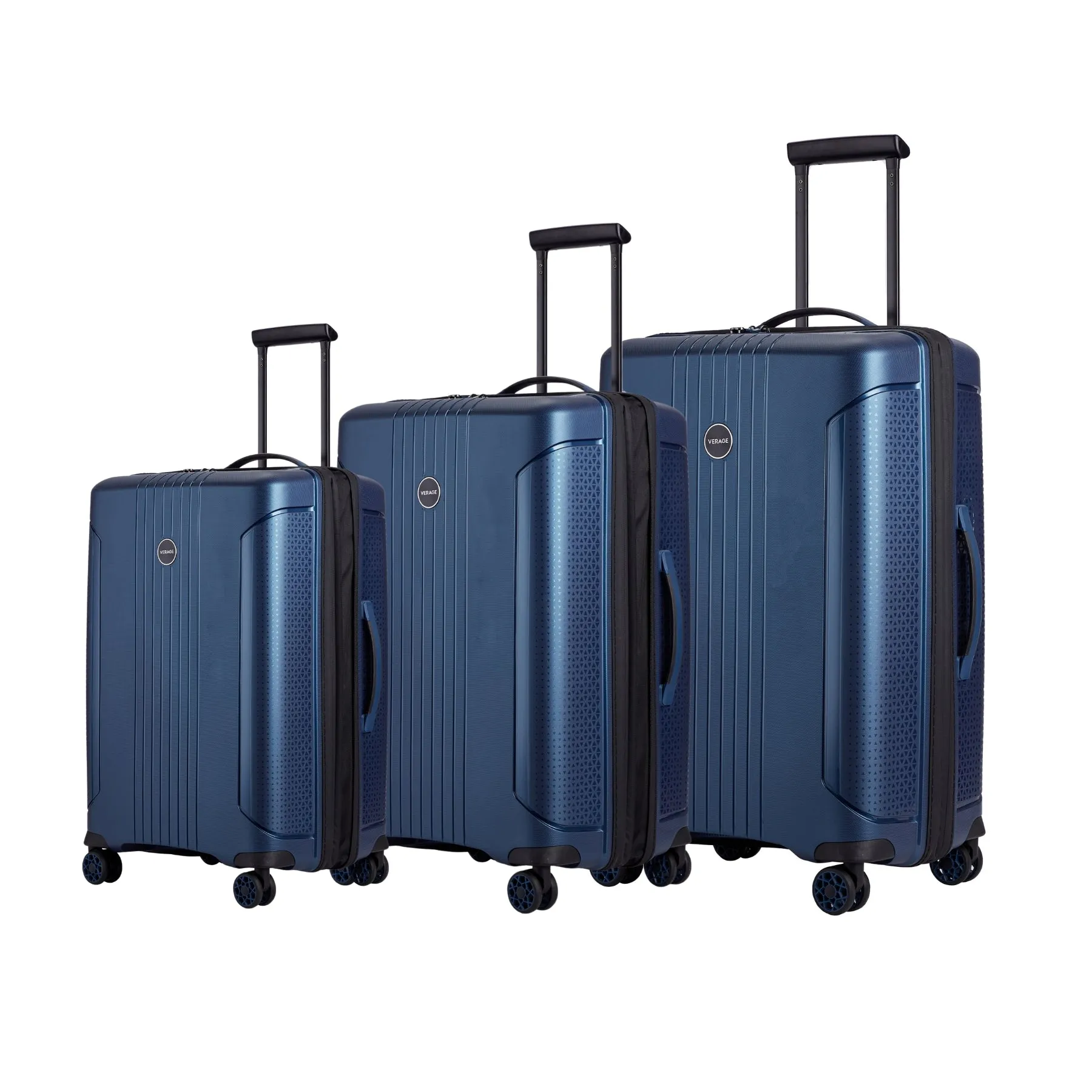 Verage London Hardside Luggage 3 Piece Set (20"   25"   29")