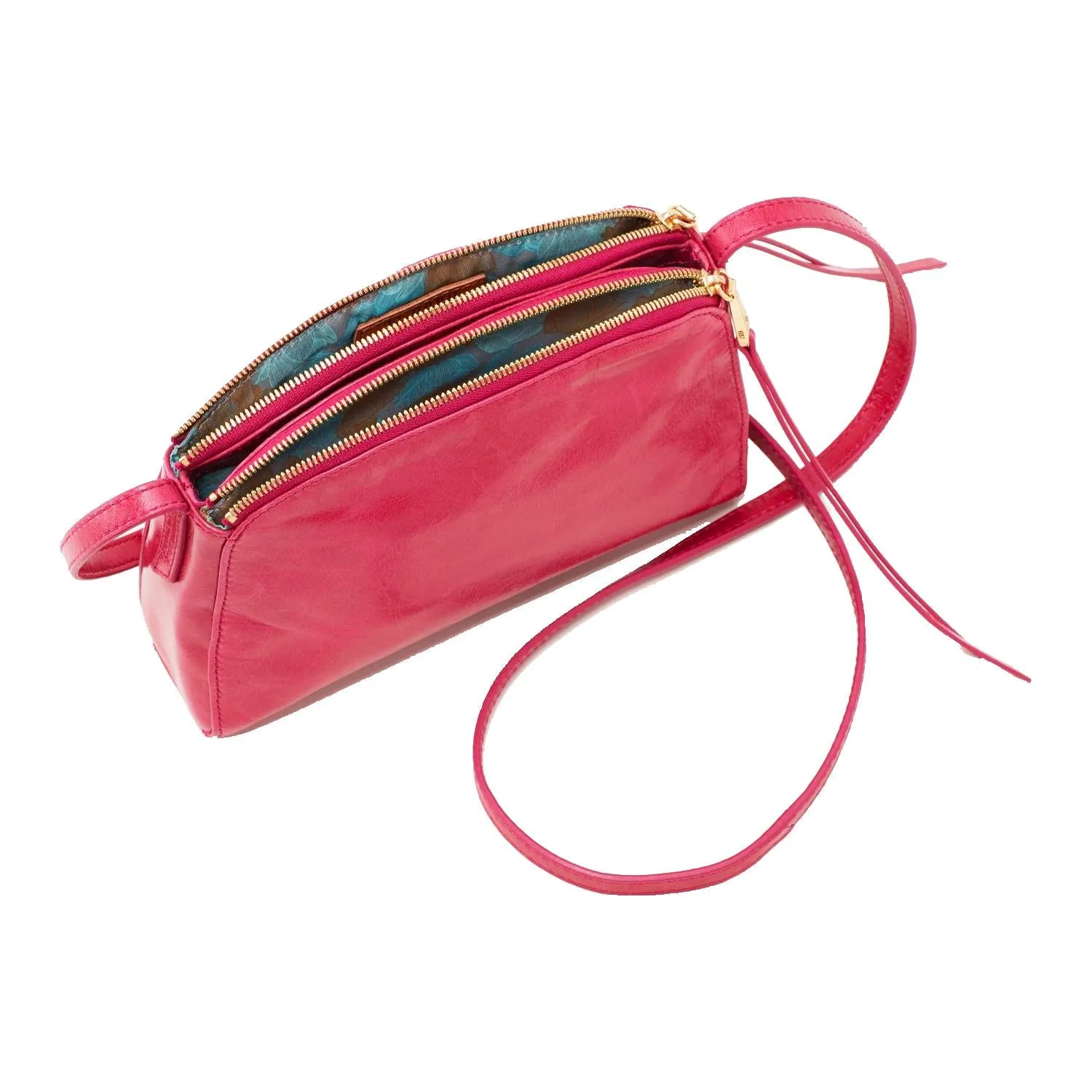 Women's Hobo Evella Fuchsia Leather