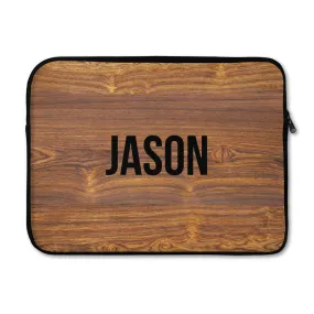 Wooden Laptop Sleeve - Medium